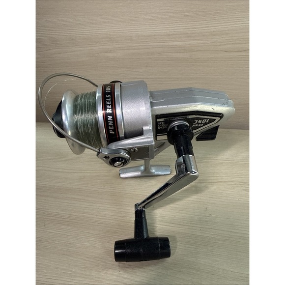 Vintage Penn 105C Spinning Fishing Reel Ball Bearing 4.1:1 Gear RatioJapan